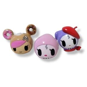 Tokidoki perfume toppers bundle lot of 3